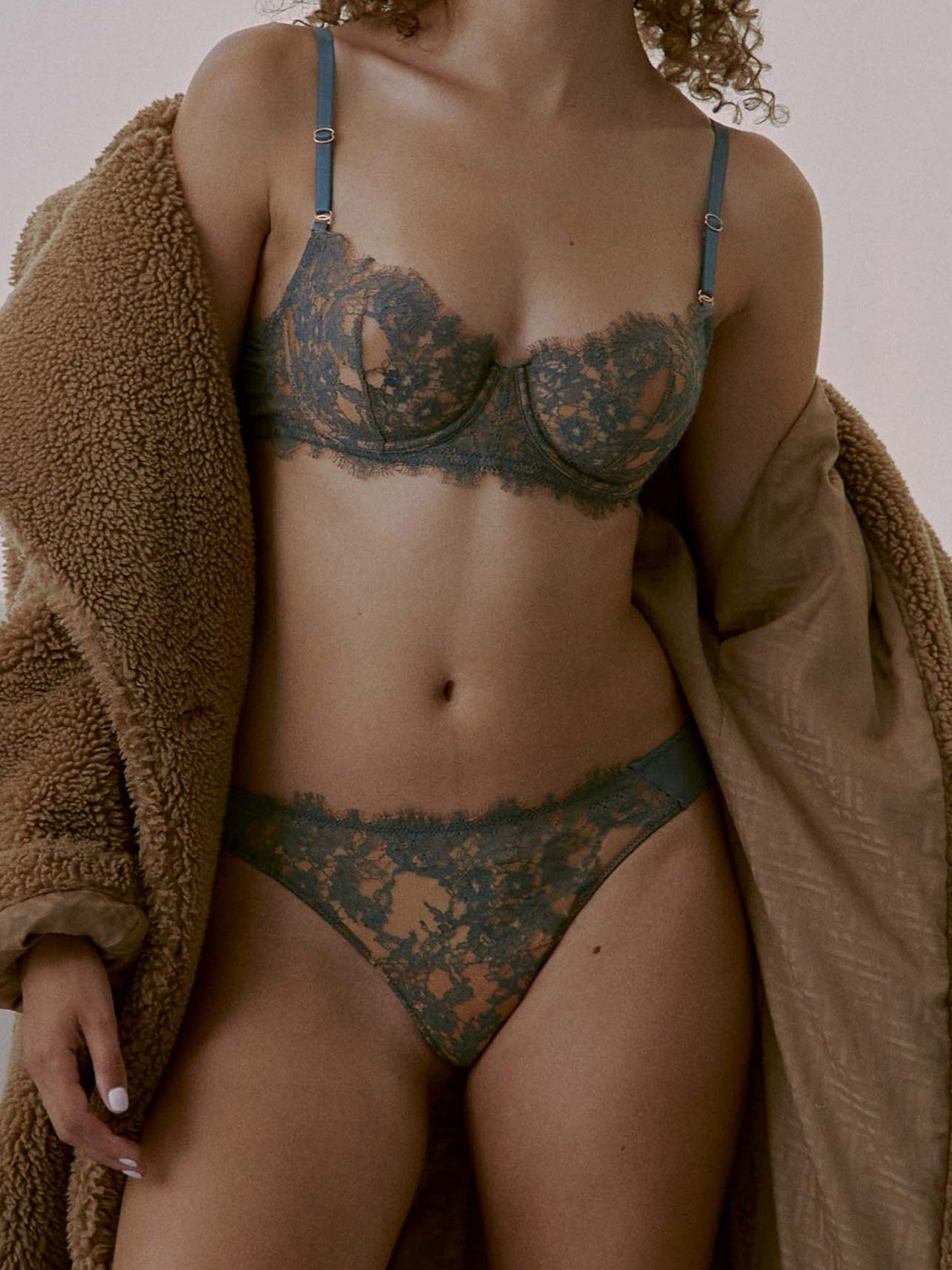 Entice Balconette Bra - Sea Ginger / Terracotta