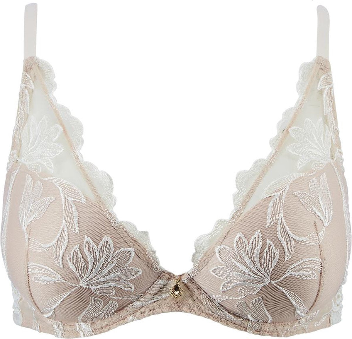 Season Of Love Plunging Push Up Bra - Care