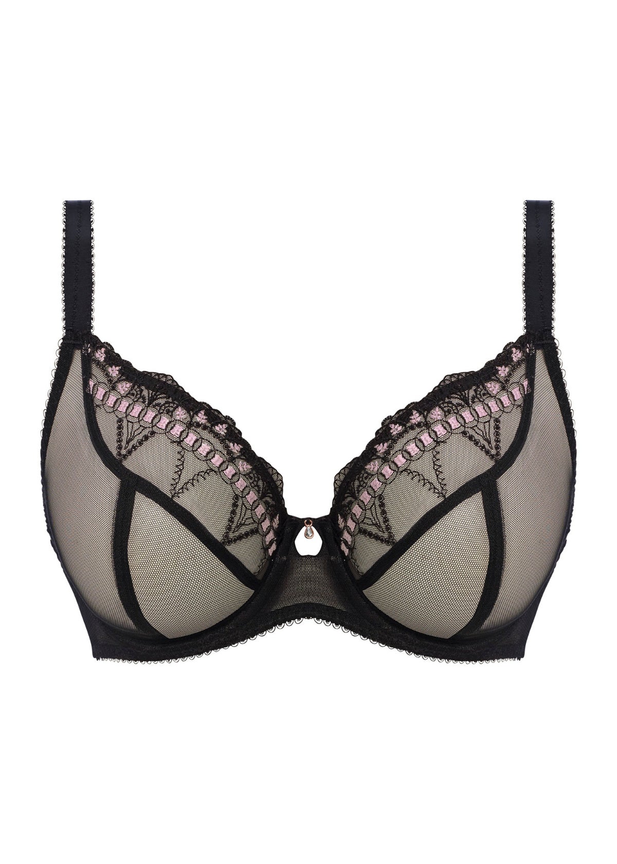 Loveland Plunge Bra - Boudoir Noir