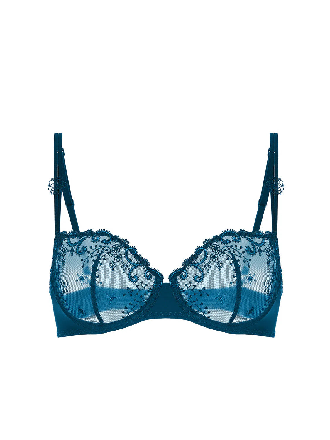 Delice Half Cup Bra - Prestige Blue