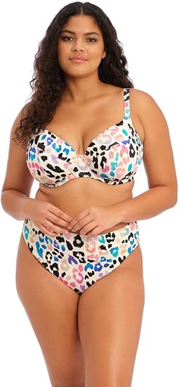 Party Bay Plunge Underwire Bikini Top - Multi