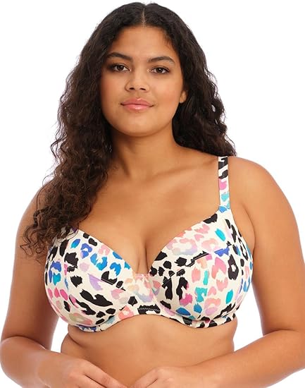 Party Bay Plunge Underwire Bikini Top - Multi