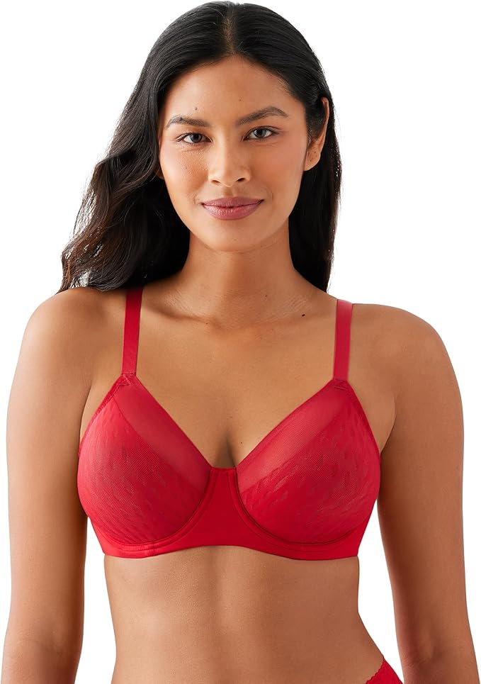 Elevated Allure Underwire Bra - Equestrian Red