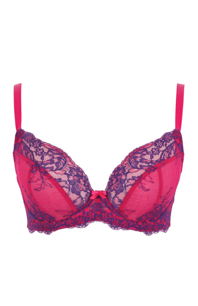 Ana Plunge Bra - Orchid/Indigo