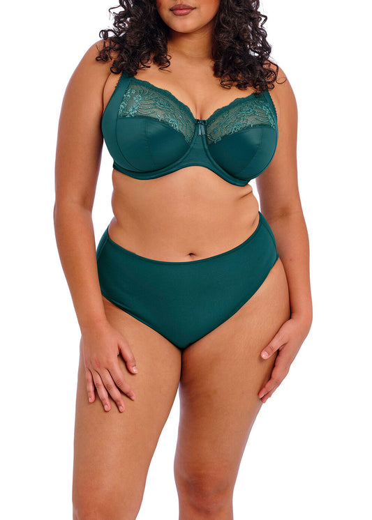 Morgan Stretch Banded Bra - Deep Teal