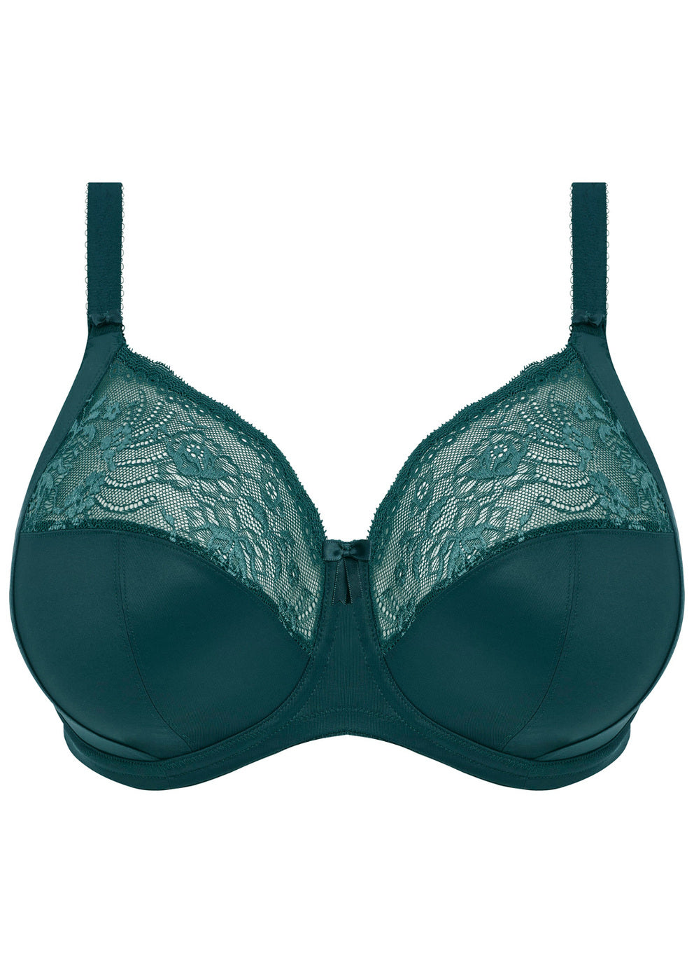 Morgan Stretch Banded Bra - Deep Teal