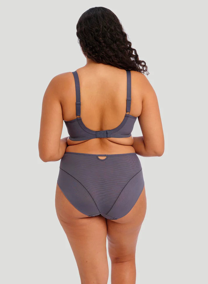 Priya Plunge Underwire Bra - Storm