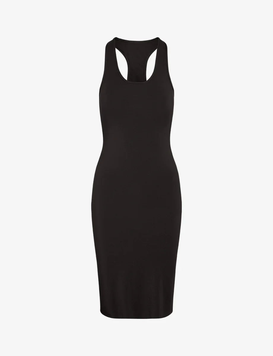Butter Lifted Racerback Mini Dress Black
