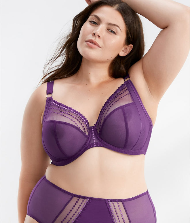 Matilda Plunge Bra - Iris