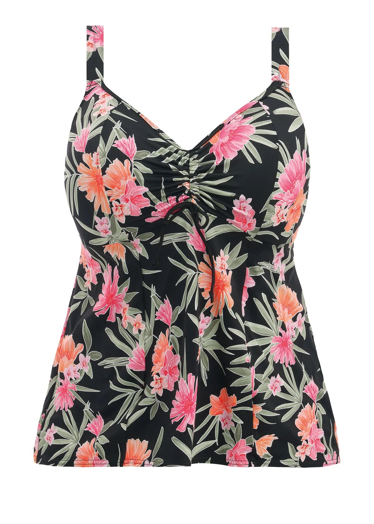Dark Tropics Tankini Top