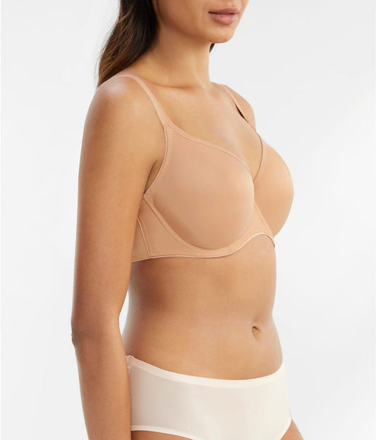 Smoothing Balcony Bra - Nude
