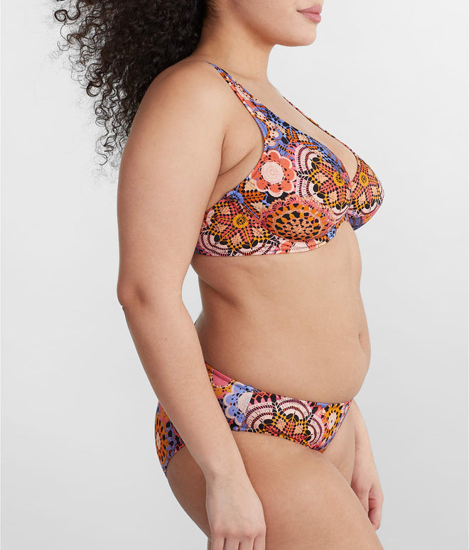 Santiago Nights High Apex Bikini Top - Multi
