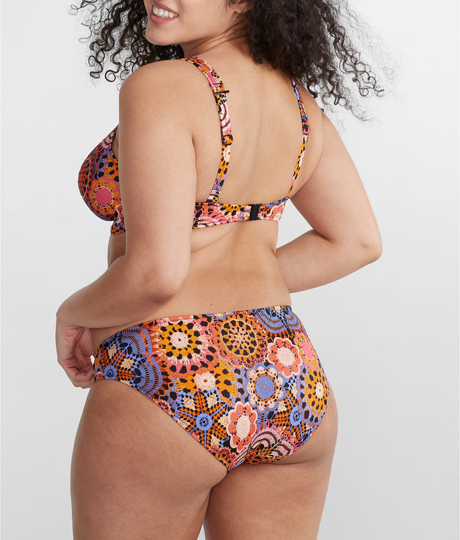 Santiago Nights High Apex Bikini Top - Multi
