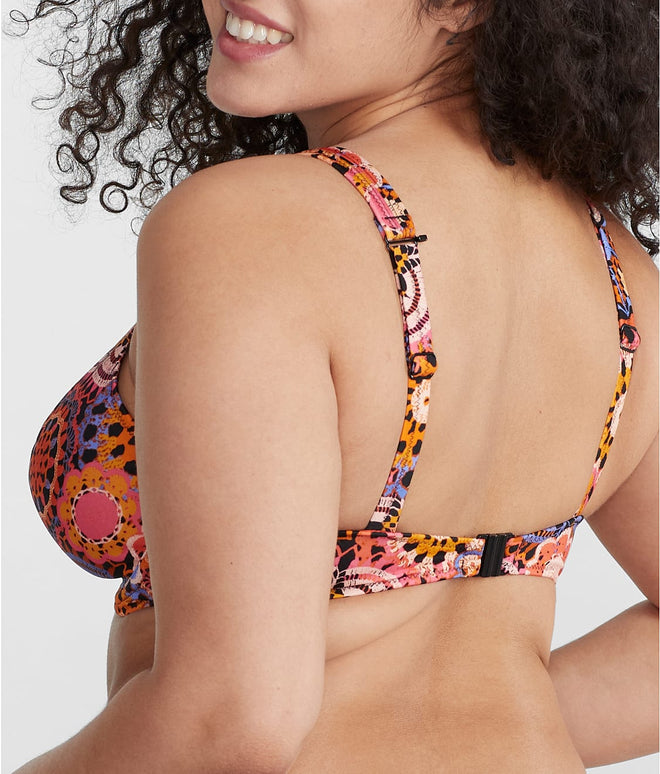 Santiago Nights High Apex Bikini Top - Multi
