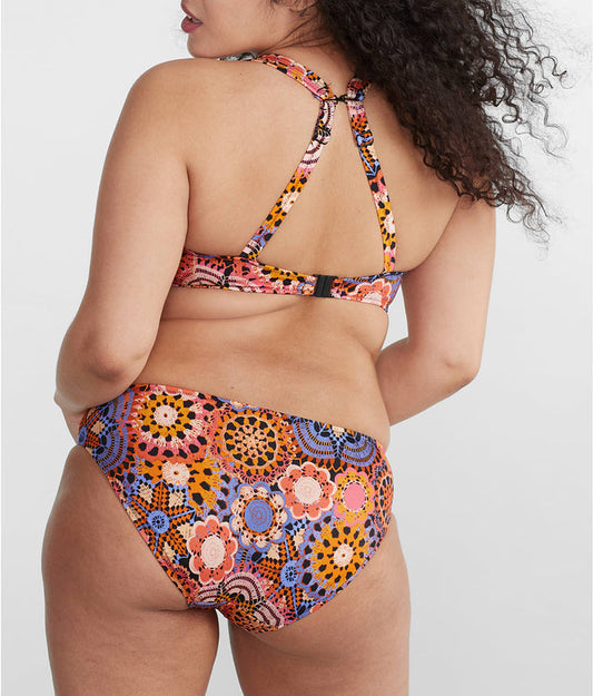 Santiago Nights High Apex Bikini Top - Multi