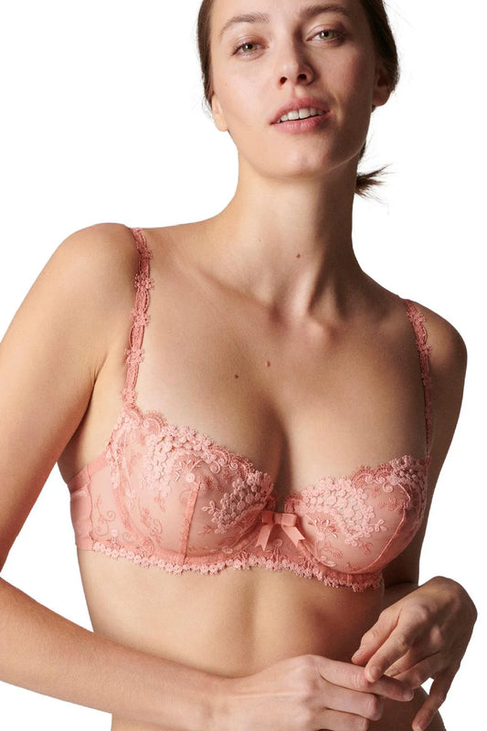Wish Sheer Demi Bra - Ginger Rose