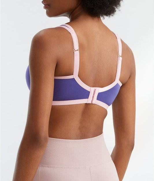 Power Yogi Sports Bra - Dewberry/Blossom