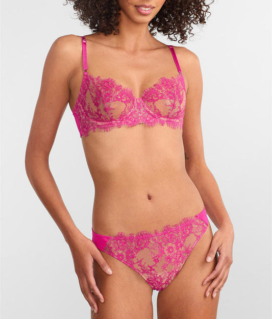 Entice Balconette Bra - Goji / Terracotta