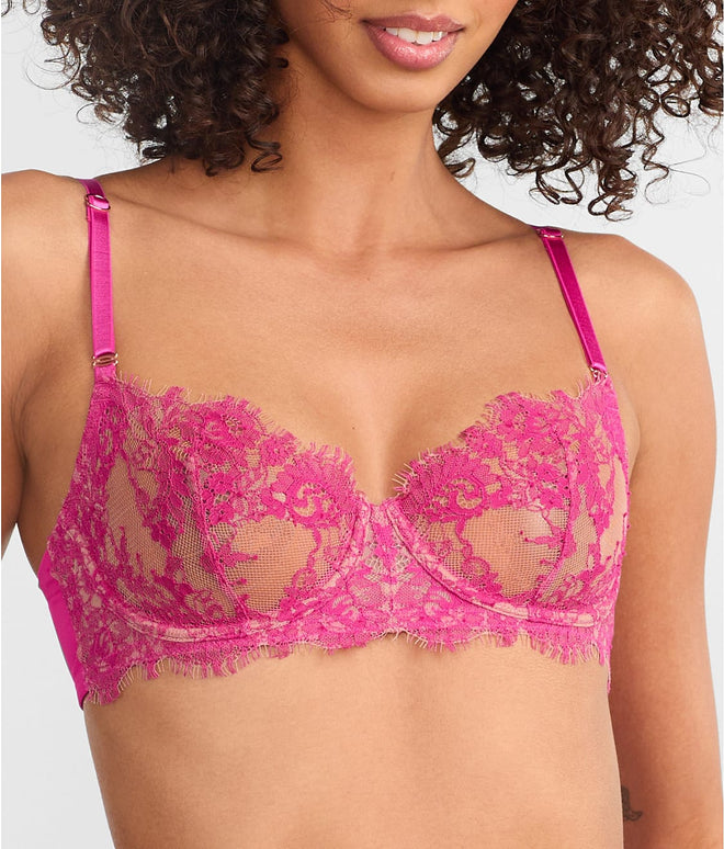 Entice Balconette Bra - Goji / Terracotta
