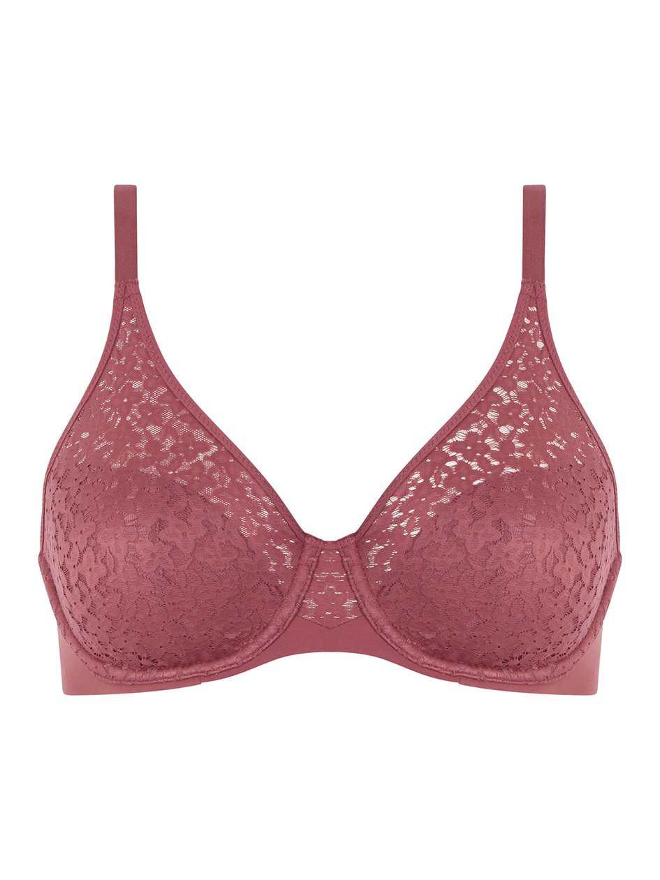Norah Comfort Underwire Bra - Sepia