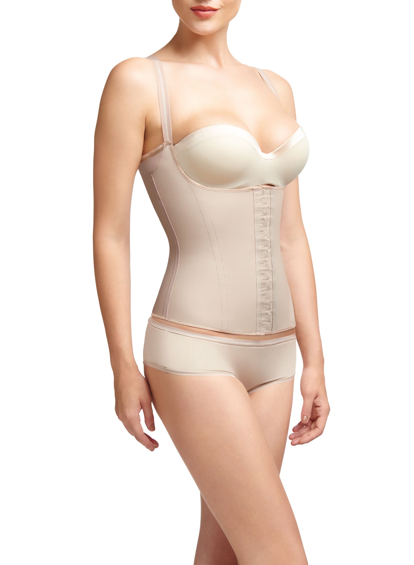 Squeem Perfectly Curvy Waist Cincher Vest Beige