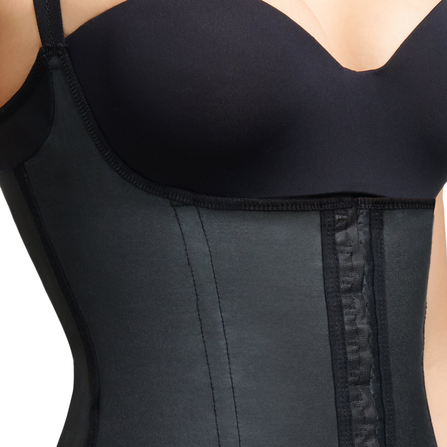 Squeem Perfectly Curvy Waist Cincher Vest Black
