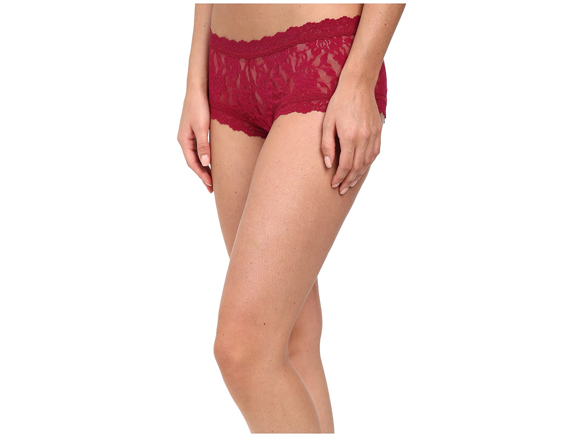 Hanky Panky Signature Lace Boyshort Cranberry – Belle Mode Intimates