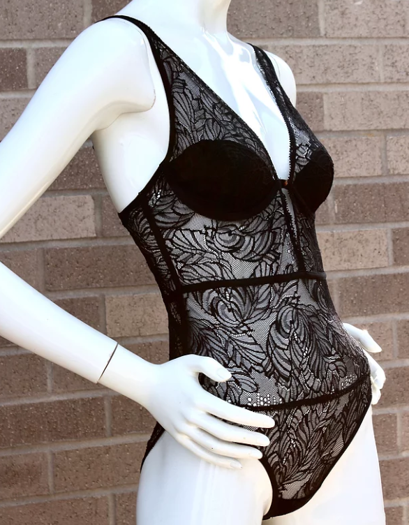 Clo Intimo Selva Underwire Bodysuit Black – Belle Mode Intimates