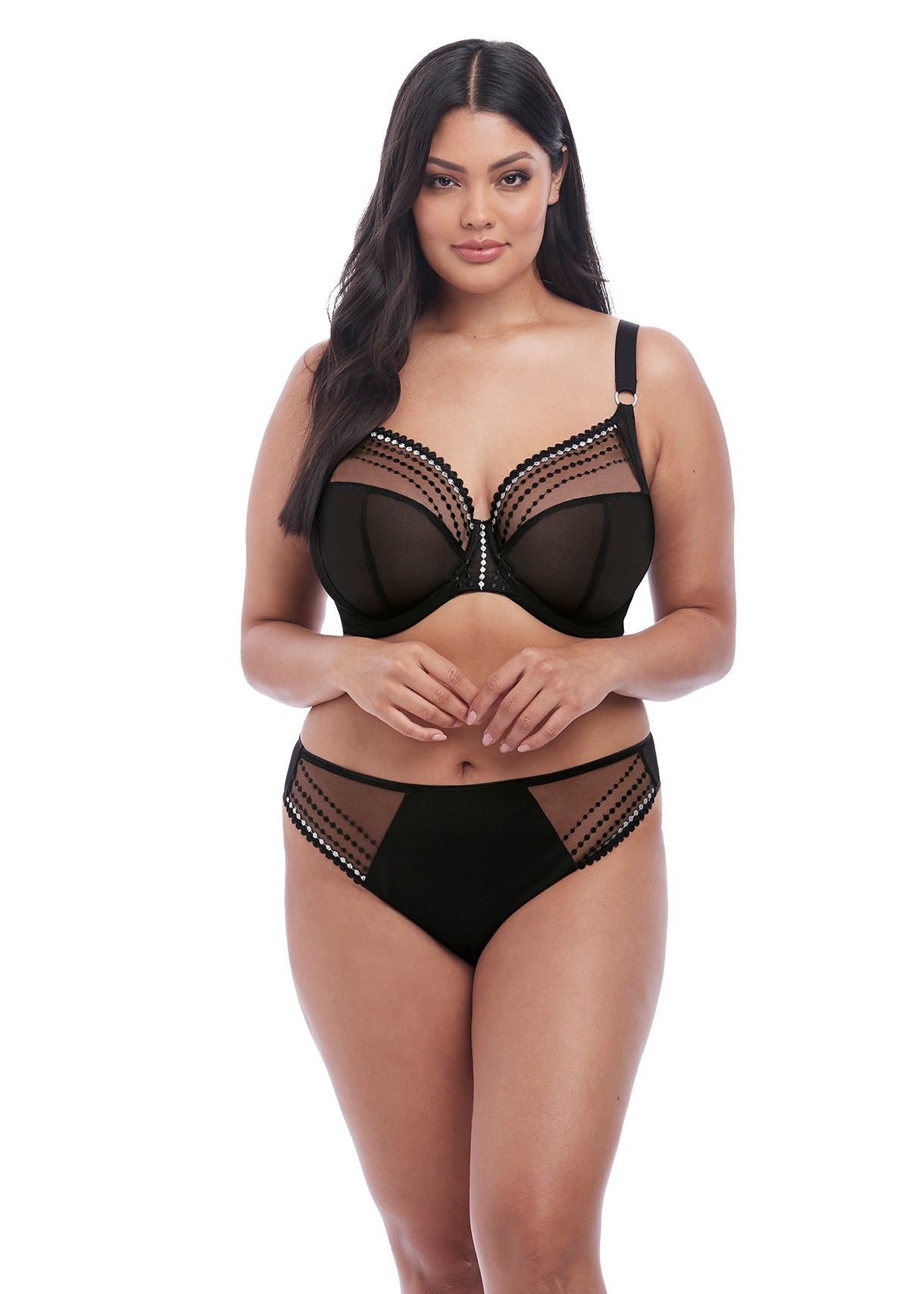 Elomi Matilda Plunge Bra Black