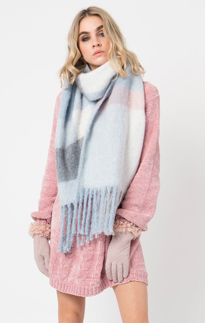 Pia Rossini Connolly Scarf Blue