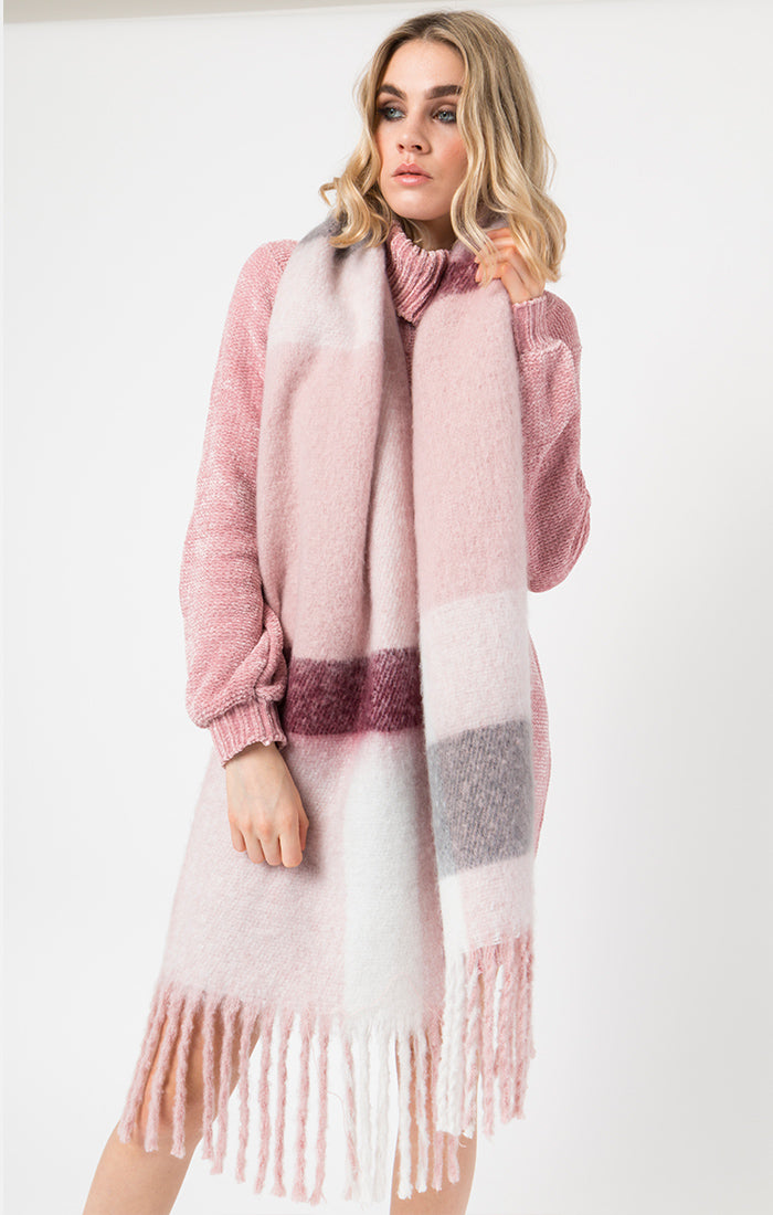 Pia Rossini Connolly Scarf Blush