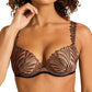 Iris Van Herpen X Aubade Sensory Illusion Plunge Push Up Bra - Golden Leaves
