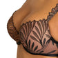 Iris Van Herpen X Aubade Sensory Illusion Plunge Push Up Bra - Golden Leaves