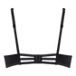 Leading Strings Balcony Bra - Strictly Black