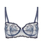 Intrigue Demi Bra - Cinder Blue