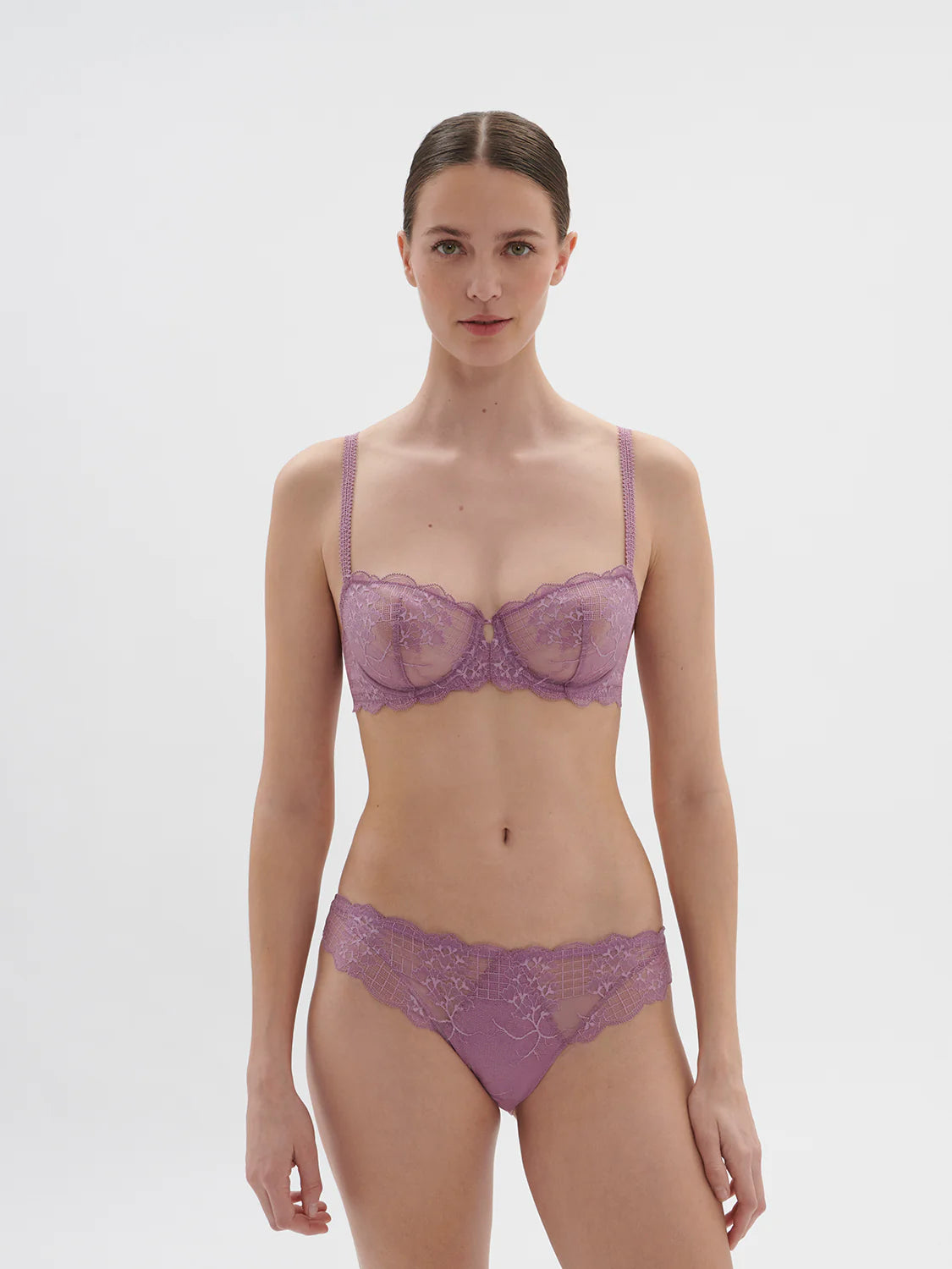 Reve Sheer Demi - Glamorous Mauve