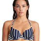 Cadiz Padded Heart Shape Bikini Top - Water Blue