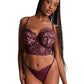 Carmen Bustier Corset - Mulberry