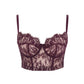 Carmen Bustier Corset - Mulberry