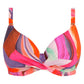 Aguada Beach Underwired Full Cup Bikini Top - Sunrise