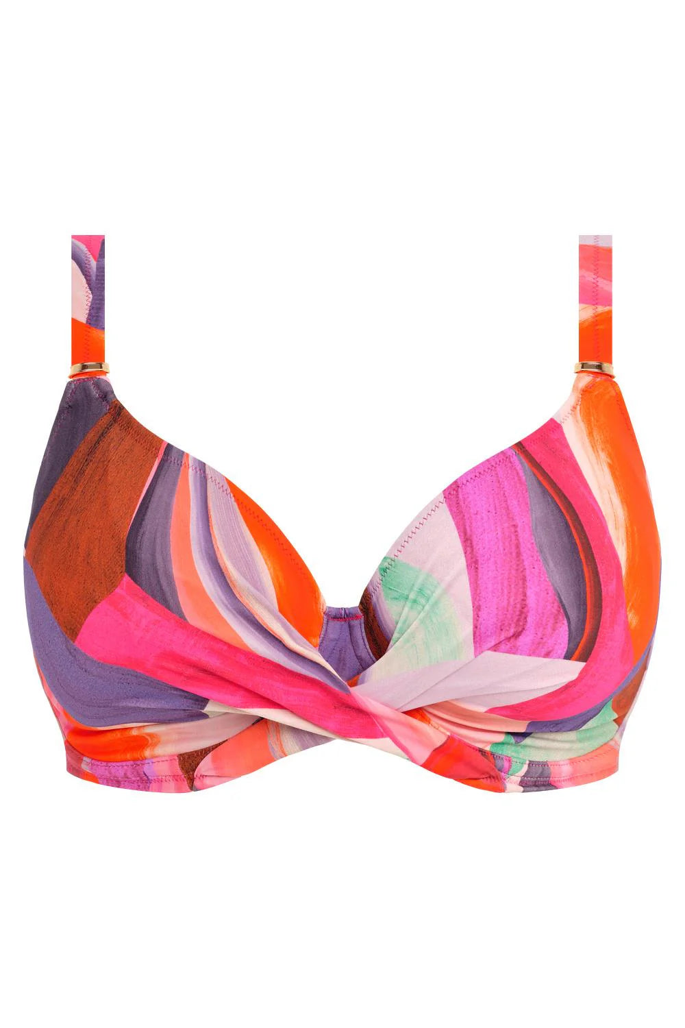 Aguada Beach Underwired Full Cup Bikini Top - Sunrise