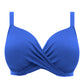 Magnetic Wrap Plunge Underwire Bikini (ES7193) - Sapphire