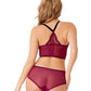 Superboost Lace Deep V Bralet - Purple Potion