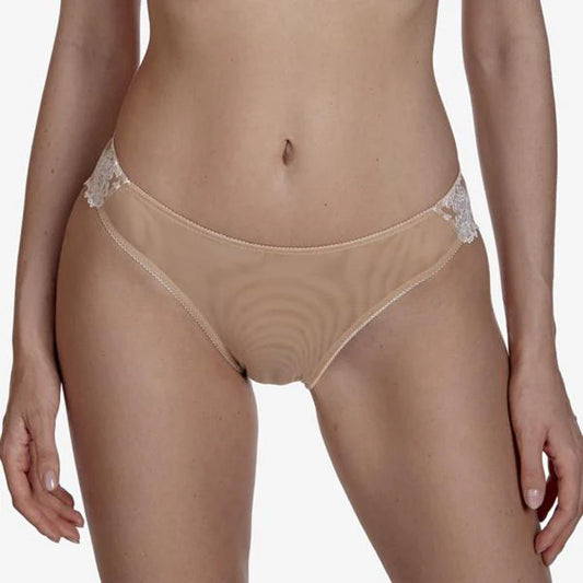 Tiramisu High Leg Panty - Beige/Vanilla