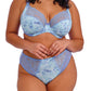 Lucie High Leg Brief - Cornflower