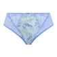 Lucie High Leg Brief - Cornflower
