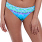 Seascape Bikini Brief - Blue Lagoon
