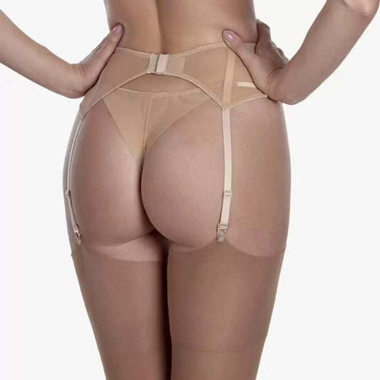 Tiramisu Garter Belt - Beige/Vanilla