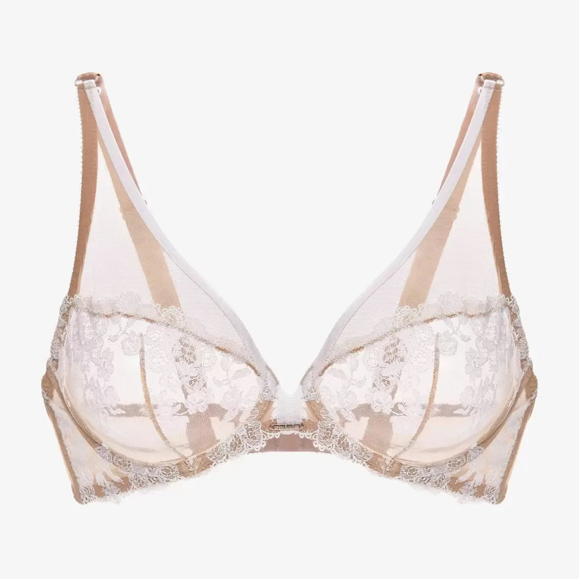 Tiramisu Plunge Bra Non-Padded - Beige/Vanilla