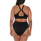 Lydia Plunge Bra - Black